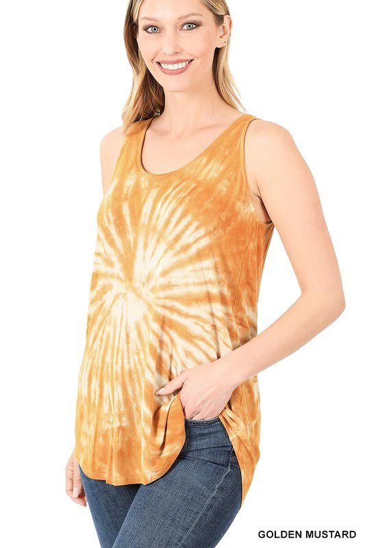 TIE DYE TANK TOPS (3 COLORS TO CHOOSE) - Image 4